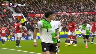 Luis Diaz goal vs Man United  Man United vs Liverpool 01 All Goals Highlights [upl. by Zins216]