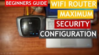 How to Secure Your WiFi Router for Maximum Security  StepbyStep Guide [upl. by Eirrehs]