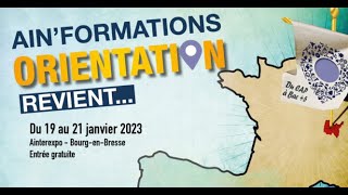 AinFormations Orientation  quotEngagement des jeunesquot [upl. by Nilrak370]