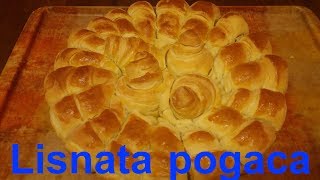 lisnata pogaca sa margarinom ruza recept [upl. by Silvester952]