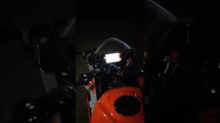 ktm rc 200 2022  headlight review  night test [upl. by Romy308]