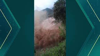 Alertan posible desbordamiento del río Tapartó  Teleantioquia Noticias [upl. by Oahc375]