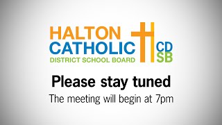 October 3 2023 Regular Board Meeting of the Halton Catholic District School Board [upl. by Elawalo]