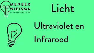 Natuurkunde uitleg Licht 3 Ultraviolet en Infrarood [upl. by Cammi71]