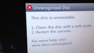 How to fix xbox 360 that is not reading games [upl. by Llenrup]