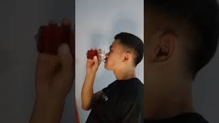 Gass 🔥 Trik Sulap Air Dalam Gelas Super Keren 😱 youtubeshorts shorts tutorial magic trending [upl. by Nnaeitak]