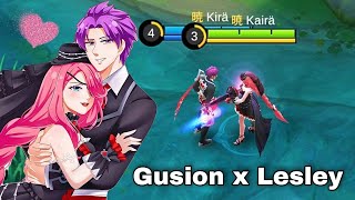 LESLEY X GUSION KILLER COUPLE GAMEPLAY❤️Hug Day EP 10 [upl. by Benetta]