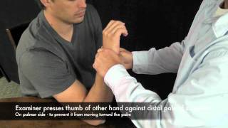 Scaphoid Shift Test CR [upl. by Giff]