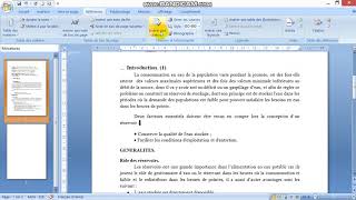 comment créer une liste de références bibliographiques automatique dans Word [upl. by Christoforo]