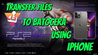 How To Use Your iPhone To Transfer ROMs Bios Files To Batocera No Computer Required [upl. by Combes]