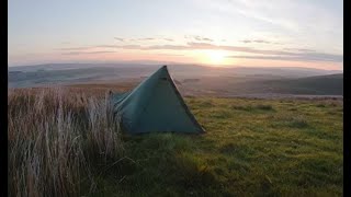 A Dales High Way  wild camping in the Yorkshire Dales with the Trekkertent Stealth 1 [upl. by Itsa236]