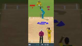 Gill vs jaiswalcricketgamingshorts shortvideo 👑👑 [upl. by Collayer]