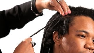 How to Tighten Loose Dreads  Get Dreads [upl. by Suciram]