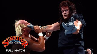 FULL MATCH  Hulk Hogan vs The Undertaker  WWE Title Match WWE Survivor Series 1991 [upl. by Hauge]