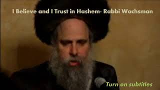 I Believe and I Trust in Hashem Lied  Rabbi Ephraim Wachsman  Jüdisches Glaubens Lied [upl. by Yvonner776]