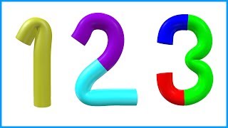 Number Song  123 Numbers  Number Names  1 To 10  Counting for Kids  Learn to Count Video [upl. by Nibaj]