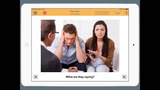 Advanced Language Therapy app by Tactus Therapy for aphasia rehab [upl. by Haynor]