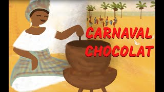 Carnaval chocolat  Chanson antillaise pour maternelles avec paroles [upl. by Kciredec92]