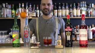 Cocktail in motion  le Smoked Mexican Negroni [upl. by Ecille198]