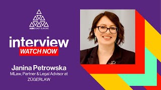 Exploring Blockchain Trends in Eastern Europe  Interview with Janina Petrowska  AIBC East Europe [upl. by Berard989]