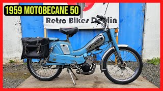 1959 Motobecane 50  Timeless Beauty of the 59 [upl. by Suirauqed]