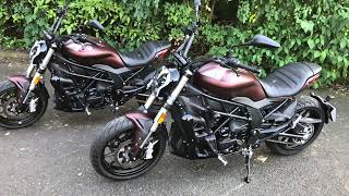 2 Benelli 502 Customs both very low miles [upl. by Hnah]