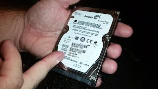 Apple Seagate Momentus 5400RPM 320GB 25 inch Hard Drive Review [upl. by Nosniv780]