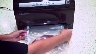 FoodSaver® V3440 Vacuum Sealer  How To Vacuum a Bag [upl. by Nisay]