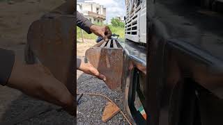 Making bumper Tata Truck workhardplayhard wemake truckreels trucks Tata [upl. by Heger776]