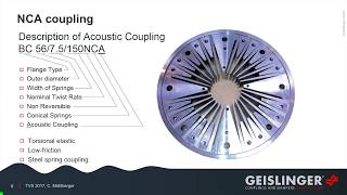 TVS 2017  Presentation Geislinger GmbH – Influence of damping factors on coupling applications [upl. by Erodasi]