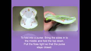 Cross Stitch Coin Purse Tutorial [upl. by Audrey]