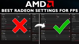 BEST AMD RADEON SETTINGS 2024  for GAMING amp PERFORMANCE [upl. by Friedlander]