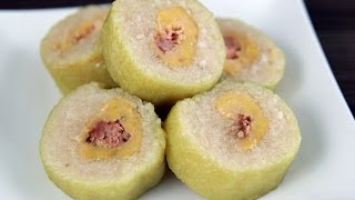 Bánh Tét  Vietnamese Cylindrical Sticky Rice Cake  Helens Recipes [upl. by Rosy]