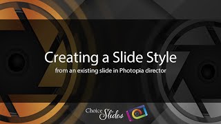 Creating a Style from an Existing Slide [upl. by Ruyam785]