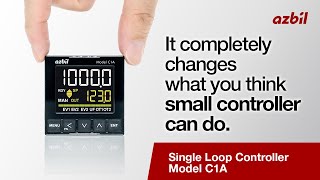 Completely changes what you think a small controller can do  Single Loop Controller Model C1A [upl. by Annam785]