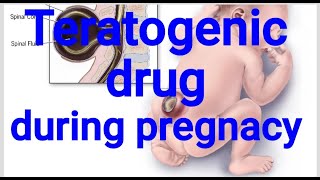 Teratogenic drug in pregnancyteratogenic drugs pharmacology [upl. by Ahsiyn734]