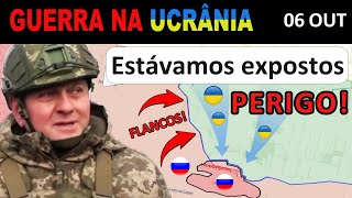 06 Out URGENTE Russos PRESSIONAM FLANCOS UCRANIANOS  A Guerra na Ucrânia Explicada [upl. by Enirol]