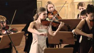 JS Bach  Concerto dmoll for two violins and strings BWV 1043  I II [upl. by Fauch]