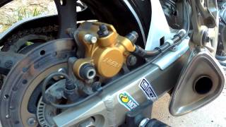 HowTo  Rear Brembo brake pad change [upl. by Vittorio]