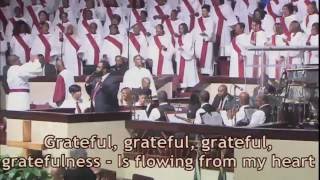 Grateful  Bishop Hezekiah Walker  Ebenezer AME Church GospelFeast [upl. by Farand812]