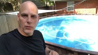 How To Clean Your Above Ground Coleman 18 x 48quot Power Steel Swim Vista Series II Swimming Pool [upl. by Lorn]