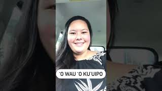 How to Introduce Yourself in Hawaiian Language [upl. by Narej]