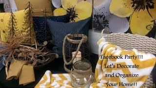 Your Facebook Party with Signature HomeStyles [upl. by Kcirddot]