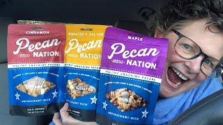 PECAN NATION REVIEW Cinnamon Roasted amp Salty Maple [upl. by Gnehc]