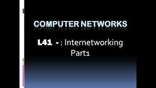 Computer Networks L41  Internetworking part1 Introduction KTU BTech CSE  CS306 CST286 [upl. by Fidelia]