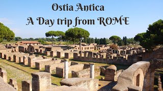 Ostia Antica  Day trip from Rome Italy  Detailed Travel Guide [upl. by Ahsirahc839]