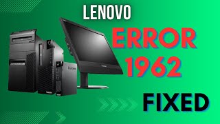 Error 1962 No Operating System Found Lenovo FIXED [upl. by Eceirtal]