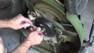 HOW TO CHANGE LAWN MOWER BLADES [upl. by Esenahs]