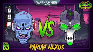 Tau Empire vs Necrons A Warhammer 40k Battle Report  10th Edition 2000pts [upl. by Haimirej]