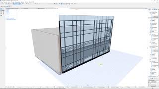 Archicad21 Tutorial Fassadenwerkzeug 1 [upl. by Rebmeced]